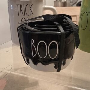 Rae Dunn BOO Measuring Cups 👻 Black/White